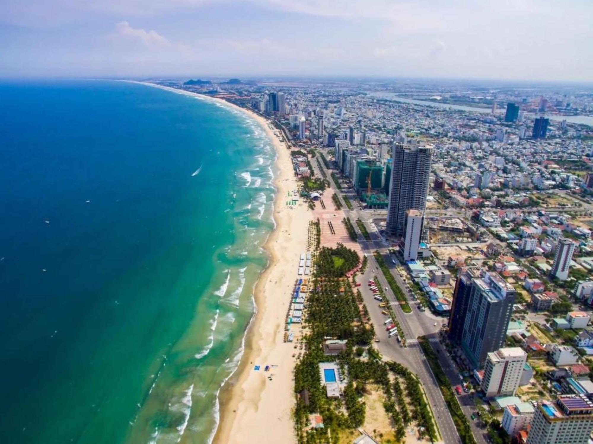 Hanoi Blue Beach Hotel Da Nang Buitenkant foto